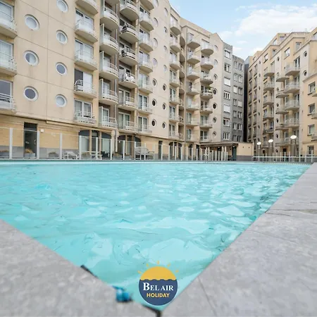 Apartman Zeezicht Xiii - Cozy 2-bedroom On The Belgian Coast With Spacious Sun Terrace And Pool T86