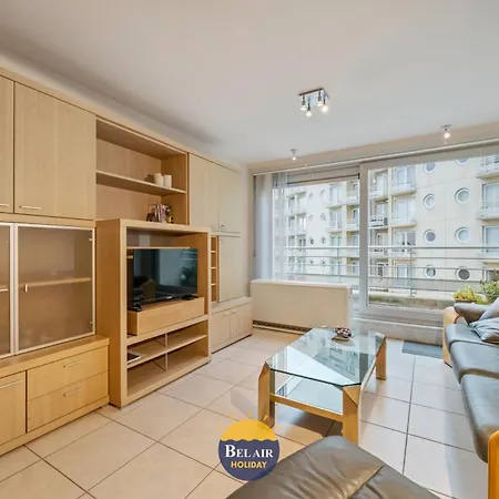 Zeezicht Xiii - Cozy 2-bedroom On The Belgian Coast With Spacious Sun Terrace And Pool T86 公寓 奥斯滕德