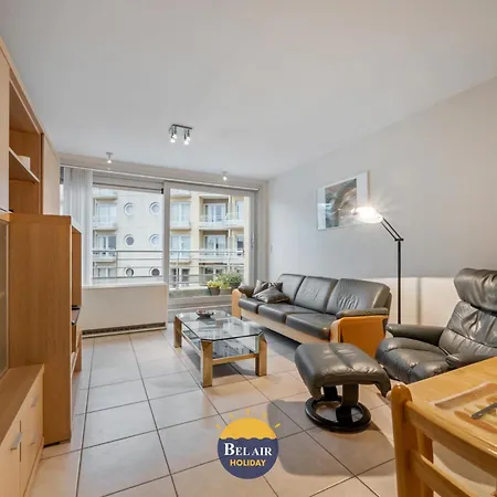 Zeezicht Xiii - Cozy 2-bedroom On The Belgian Coast With Spacious Sun Terrace And Pool T86 아파트 오스텐드