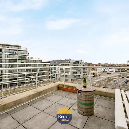 公寓 Zeezicht Xiii - Cozy 2-bedroom On The Belgian Coast With Spacious Sun Terrace And Pool T86 *