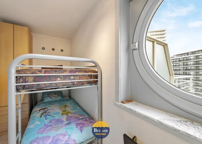 Zeezicht Xiii - Cozy 2-bedroom On The Belgian Coast With Spacious Sun Terrace And Pool T86 아파트 오스텐드