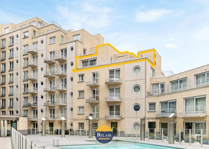 Zeezicht Xiii - Cozy 2-bedroom On The Belgian Coast With Spacious Sun Terrace And Pool T86 Apartment Ostend