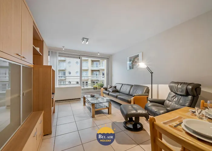 Zeezicht Xiii - Cozy 2-bedroom On The Belgian Coast With Spacious Sun Terrace And Pool T86 Apartment Ostend