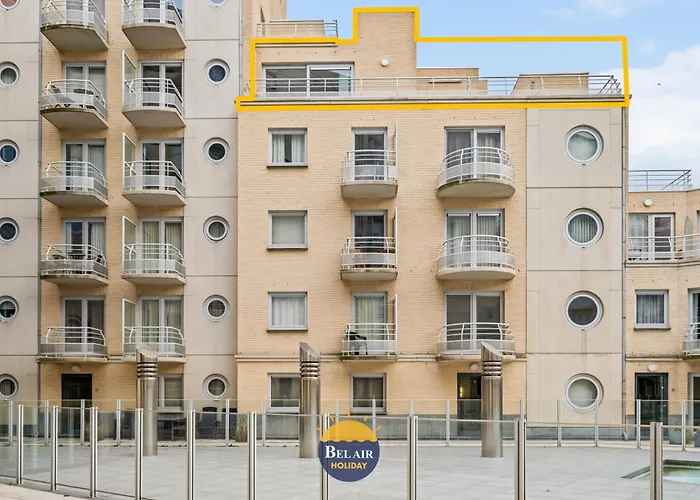 Zeezicht Xiii - Cozy 2-bedroom On The Belgian Coast With Spacious Sun Terrace And Pool T86 Apartment *