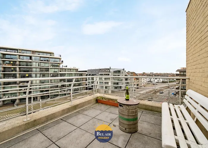 Apartment Zeezicht Xiii - Cozy 2-bedroom On The Belgian Coast With Spacious Sun Terrace And Pool T86 *